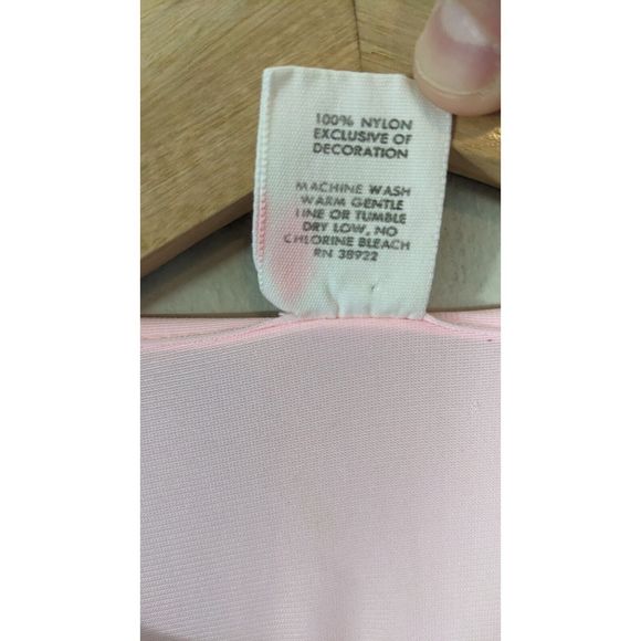 Pink Vintage Deena Nylon Night Shirt Flower Power 60s - Picture 7 of 16